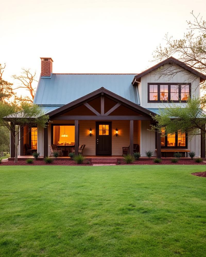 Oak Ridge Modern — contemporary farmhouse renovation in Austin, TX